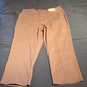 A.NA. Women's Straight Leg Pants in Dusty Rose NWT